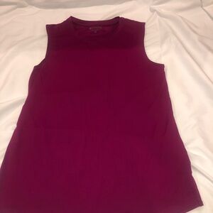 Athleta dark pink sleeveless shirt size XS
